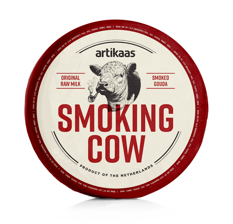 Smoking Cow Raw Milk Gouda
